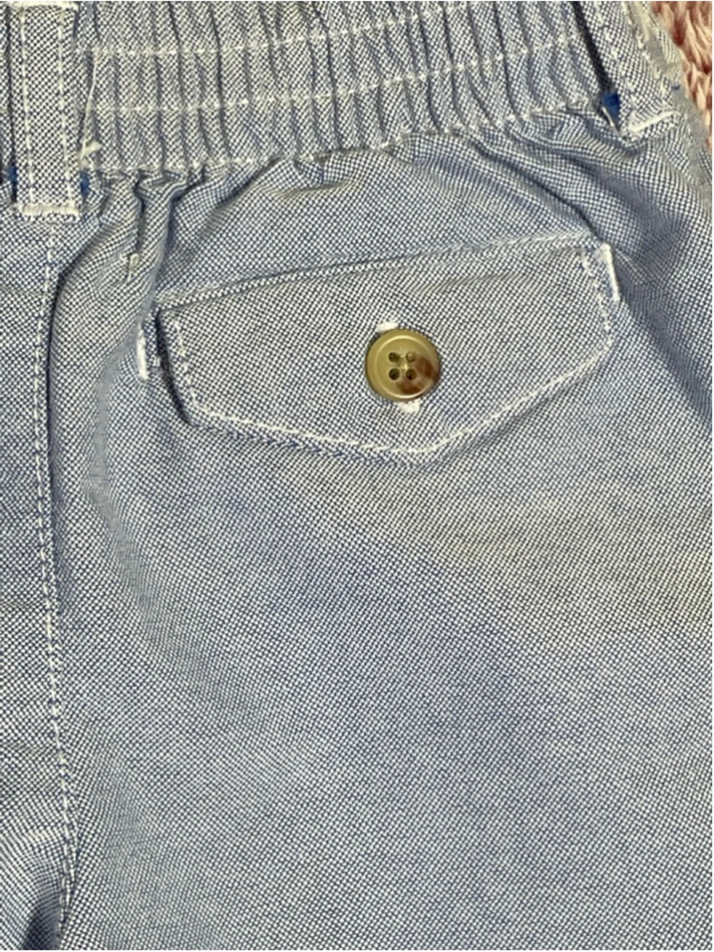 Boys Polo Ralph Lauren Blue Pants 9M Preppy Classic Cotton